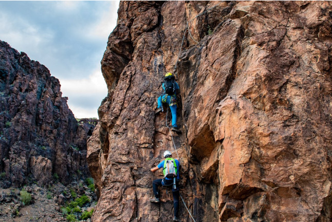 Vía Ferrata con Snack y Fotos (San Agustín, Gran Canaria)