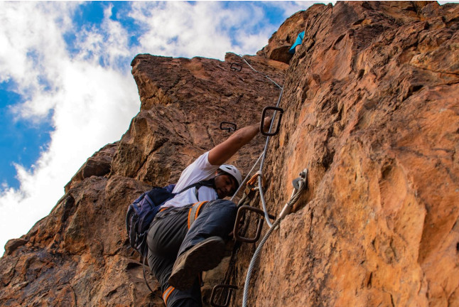Vía Ferrata con Snack y Fotos (San Agustín, Gran Canaria)