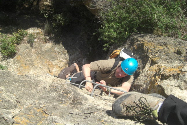Vía Ferrata del Barranc de la Foig (Tivissa, Tarragona)