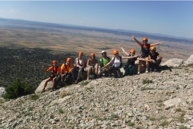 Vía Ferrata (Montalbán, Teruel)
