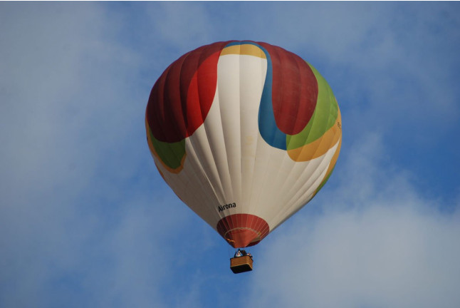Vuelo en Globo en el Empordà con Cava, Fotos y Vídeo 360º (Colomers, Girona)