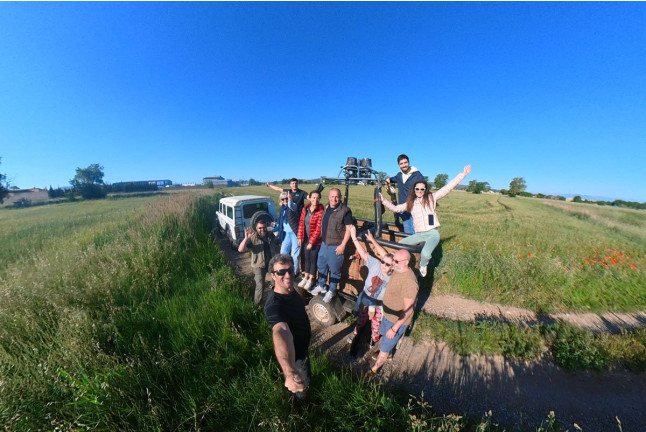 Vuelo en Globo en el Empordà con Cava, Fotos y Vídeo 360º (Colomers, Girona)