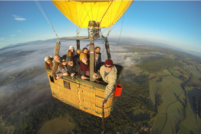 Viaje en Globo con Fotos y Cava (L'Empordà, Girona)