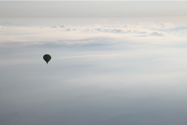 Viaje en Globo con Fotos y Cava (Vic, Barcelona)