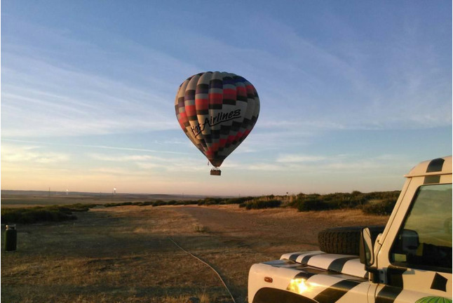 Viaje en Globo con Desayuno y Cava (Sevilla / Huelva)