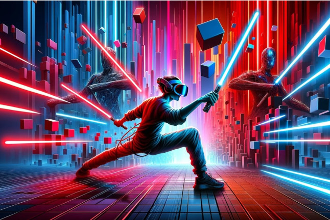 Experiencia de videojuegos con realidad virtual: 1 o 5 sesiones en Volt New Tech (Barcelona)