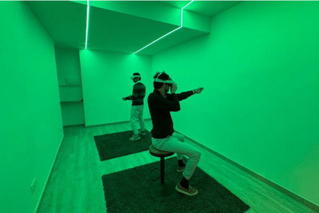 Experiencia de videojuegos con realidad virtual: 1 o 5 sesiones en Volt New Tech (Barcelona)