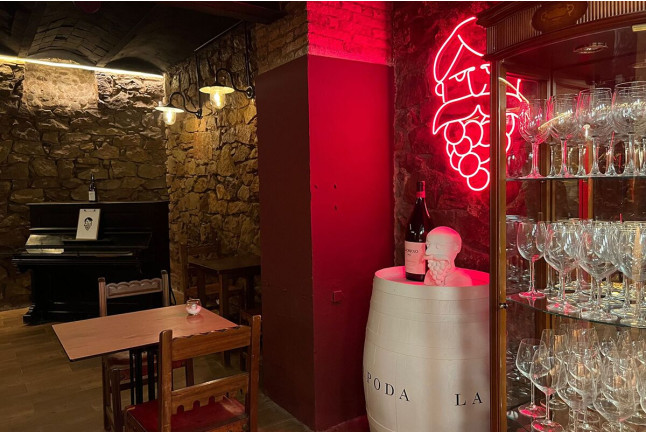 Degustación de Vino con Maridaje Gastronómico para dos en Vinicio - Bodega Subterránea (Barcelona)