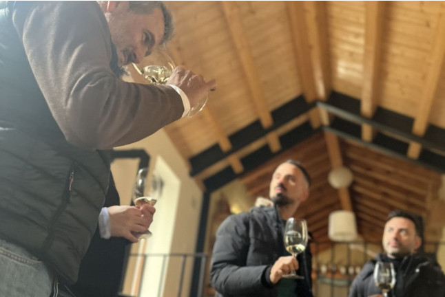 Experiencia Origen: Visita a Bodega y Cata con Aperitivo para dos en Bosque de Matasnos (Peñaranda de Duero, Burgos)
