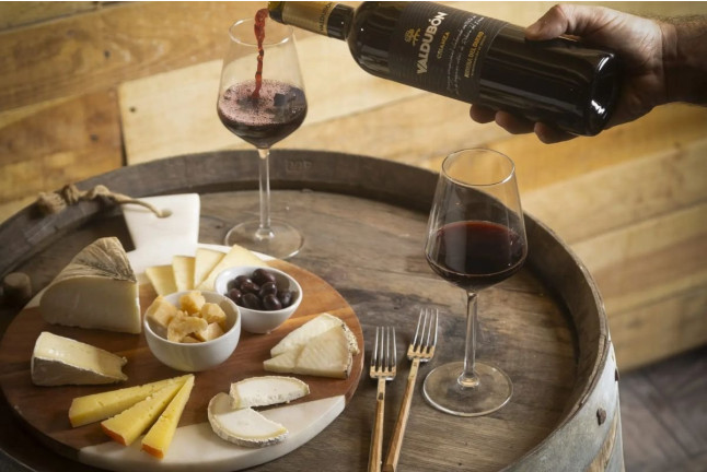Visita a Bodegas Valdubón y Viñedos con Cata de Vinos y Quesos para dos (Milagros, Burgos)