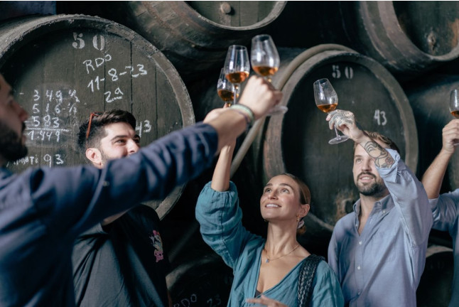 Visita a Bodegas Barón con Degustación de Vinos en Rama y Tabla de Quesos e Ibérico para dos (Sanlúcar de Barrameda, Cádiz)
