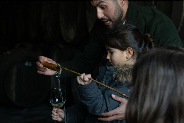 Visita a Bodegas Barón con Degustación de Vinos en Rama y Tabla de Quesos e Ibérico para dos (Sanlúcar de Barrameda, Cádiz)
