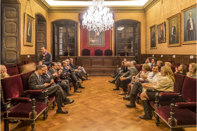 Visita a la Real Academia de Medicina y Real Academia de Ciencias y Artes (Barcelona)