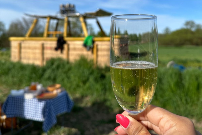 Vuelo en Globo con Cava para dos (Segovia)
