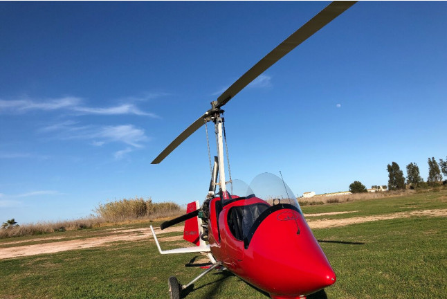 Bautismo de Vuelo en Autogiro (La Llosa, Castellón)