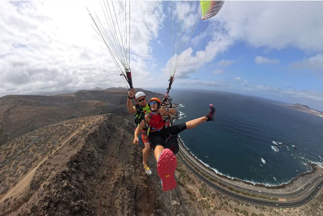 Vuelo en Parapente Biplaza (Gran Canaria)