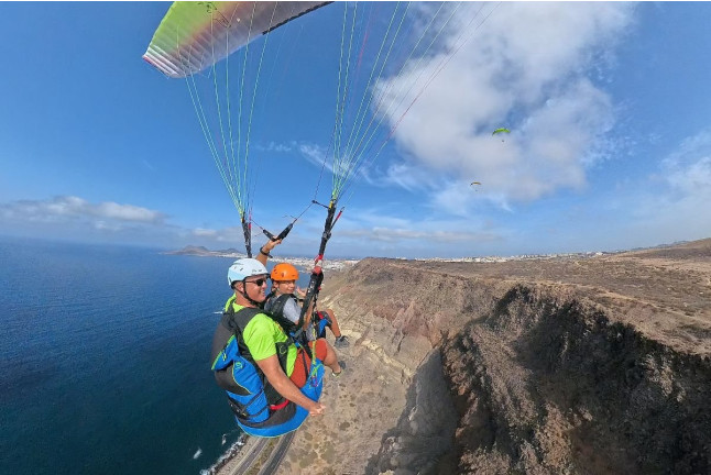 Vuelo en Parapente Biplaza (Gran Canaria)