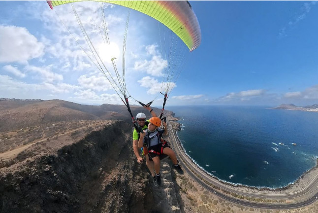 Vuelo en Parapente Biplaza (Gran Canaria)