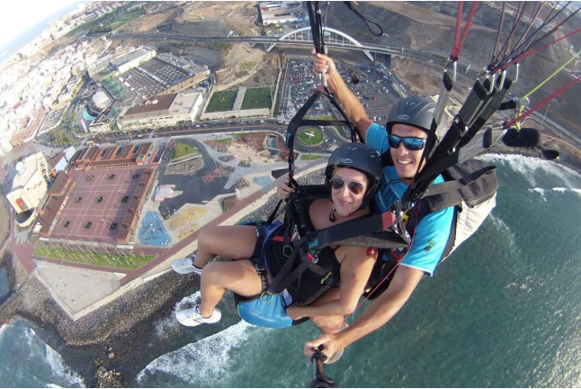 Vuelo en Parapente Biplaza (Gran Canaria)