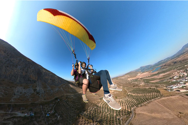Vuelo en Parapente Biplaza (Málaga)