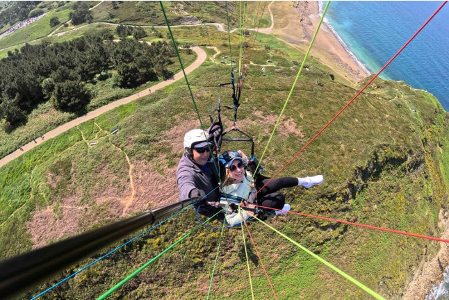 Vuelo en Parapente (Sopelana, Vizcaya)