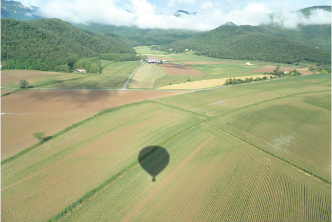 Vuelo en Globo con Cava y Conducción de Ferrari en Carretera (Vic, Barcelona)