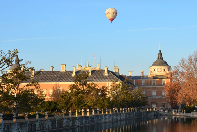 Vuelo en Globo con Vídeo, Almuerzo y Cava (Aranjuez, Madrid)