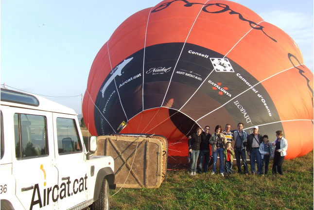 Vuelo en Globo con Vistas al Montseny y Cava (Barcelona)
