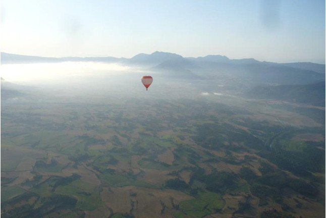 Vuelo en Globo Romántico con Almuerzo para dos (Burgos)
