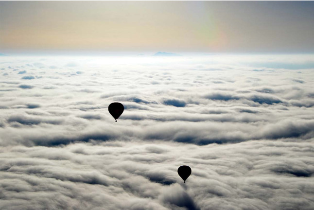 Vuelo en Globo Romántico para dos con Almuerzo y Cava (Plentzia, Vizcaya)