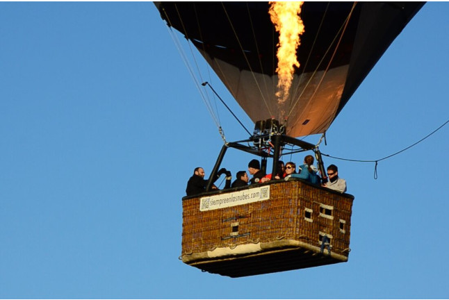 Vuelo en Globo con Vídeo, Almuerzo y Cava (Salamanca)