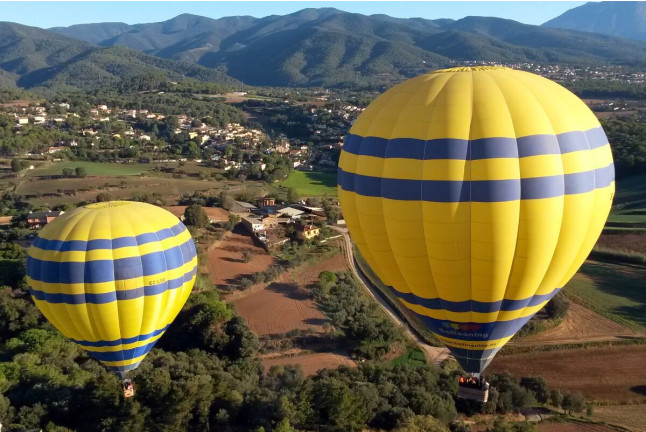 Vuelo en Globo con Transporte incluido desde Barcelona (Montseny, Barcelona)
