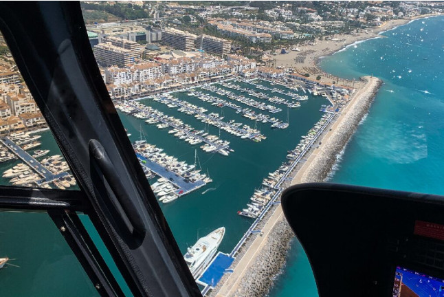 Vuelo en Helicóptero por la Costa del Sol (Málaga)