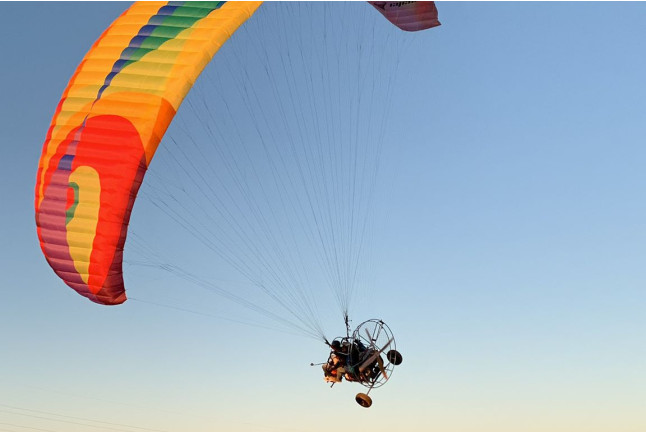Vuelo en Paramotor Biplaza (La Puebla de los Infantes o Lora del Río, Sevilla)