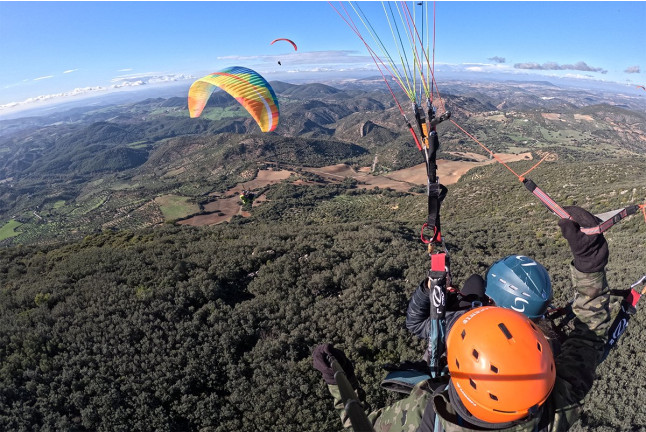 Vuelo en Parapente con Opción a Fotos y Vídeos en HD (Algodonales, Cádiz)