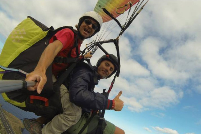 Vuelo en Parapente Biplaza y Fotos (Gran Canaria)