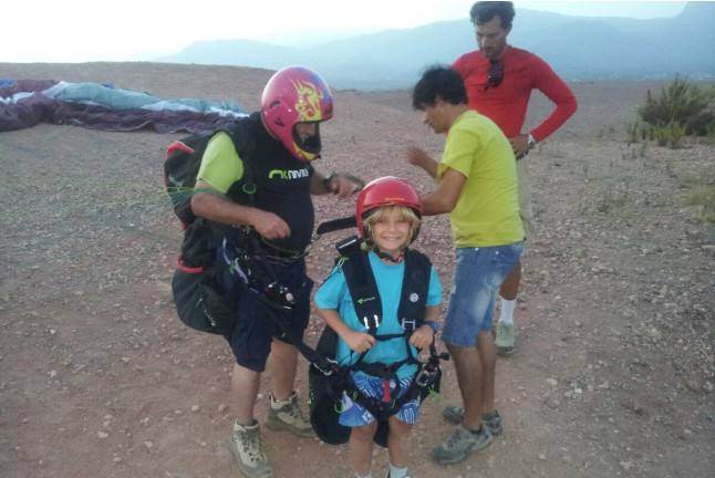 Vuelo en Parapente Acrobático (Murcia)