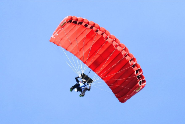 Vuelo en Parapente (Conil de la Frontera, Cádiz)