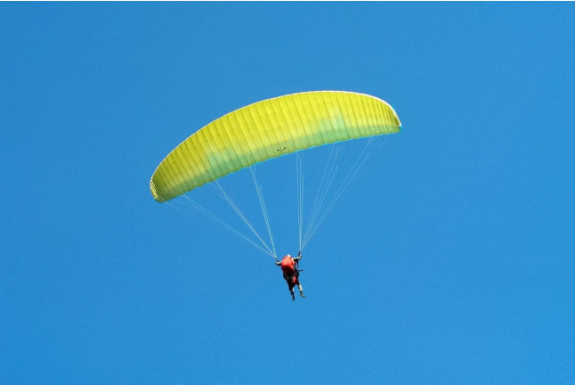 Vuelo en Parapente (Conil de la Frontera, Cádiz)
