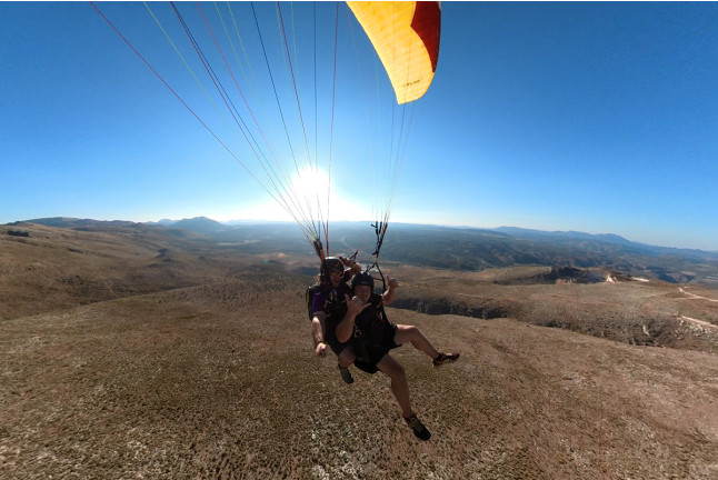 Vuelo en Parapente Biplaza (Loja, Granada)
