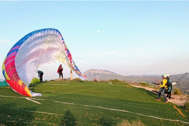 Vuelo en Parapente Biplaza (Igualada, Barcelona)