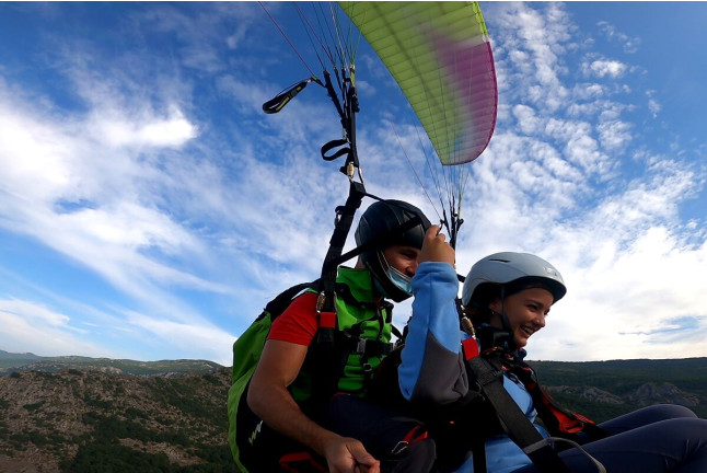 Vuelo en Parapente con Vídeo (Navarra)