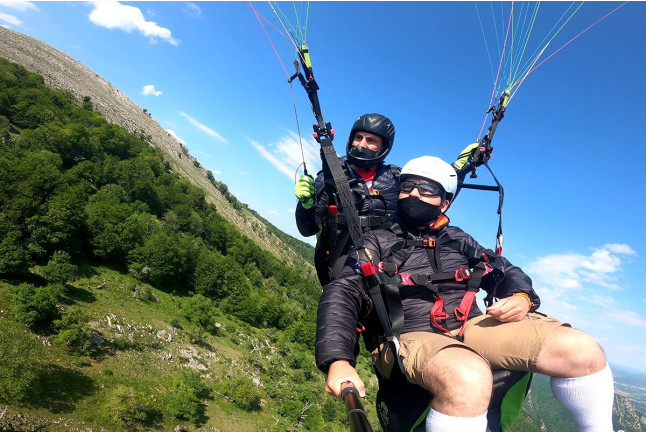 Vuelo en Parapente con Vídeo (Navarra)