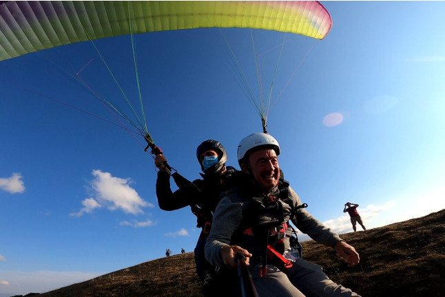 Vuelo en Parapente con Vídeo (Navarra)