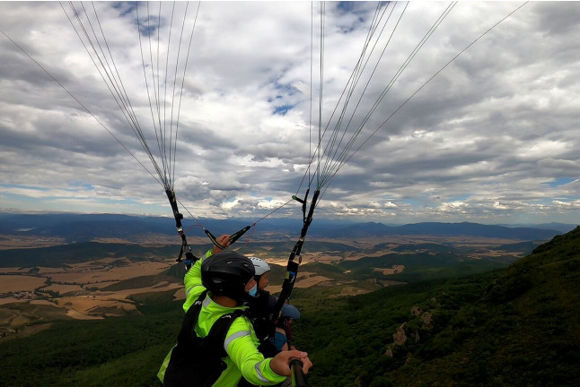 Vuelo en Parapente con Vídeo (Navarra)