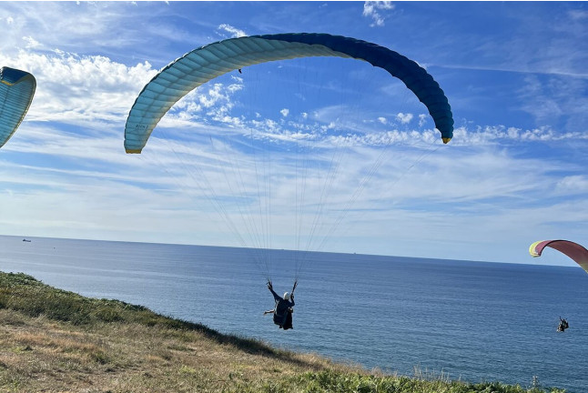 Vuelo en Parapente con Vídeo (Zarautz / Orio, Guipúzcoa)