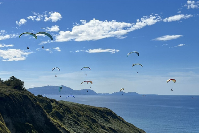 Vuelo en Parapente con Vídeo (Zarautz / Orio, Guipúzcoa)