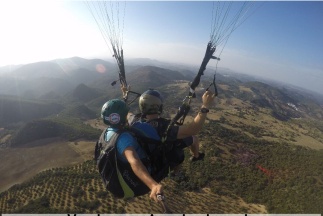 Vuelo en Parapente Biplaza (Ronda, Málaga)