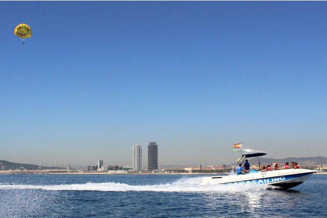 Vuelo en Parasailing en la Costa de Barcelona (Barcelona)
