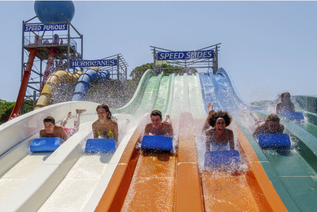 Entrada a Water World (Lloret de Mar, Girona)